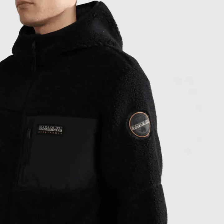 Napapijri Yupik Full Zip 3 - Fleece Jacket Black
