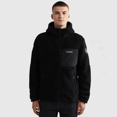Napapijri Yupik Full Zip 3 - Fleece Jacket Black