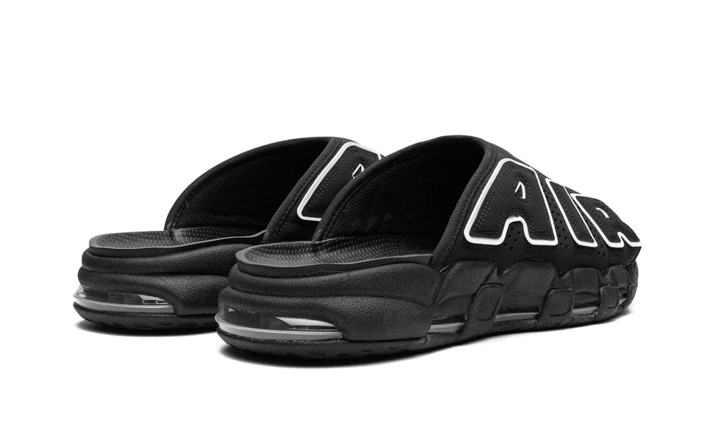 Nike Air More Uptempo Slide "Black/White"