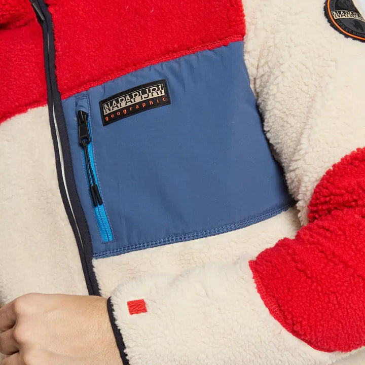 Napapijri Yupik Full Zip 3 - Fleece Jacket Multicolor