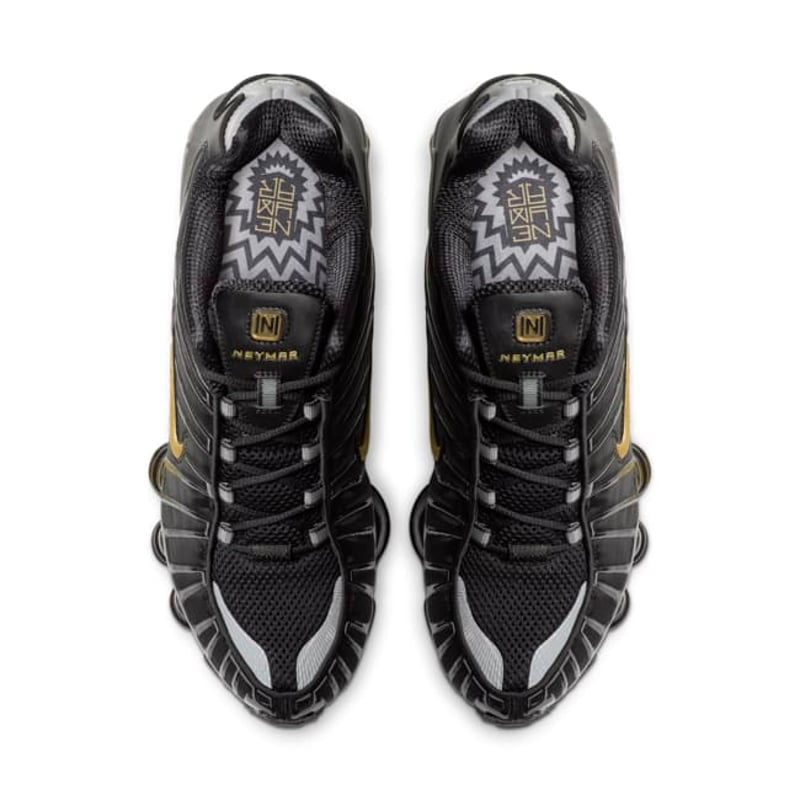 Nike Shox TL "Black & Gold"