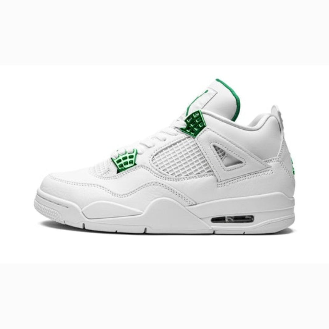 Air Jordan 4 Retro ''METALLIC GREEN''