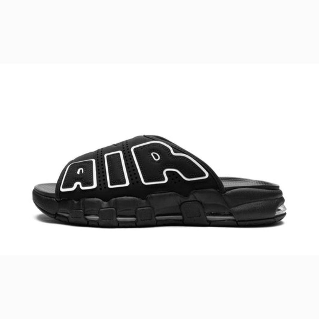 Nike Air More Uptempo Slide "Black/White"