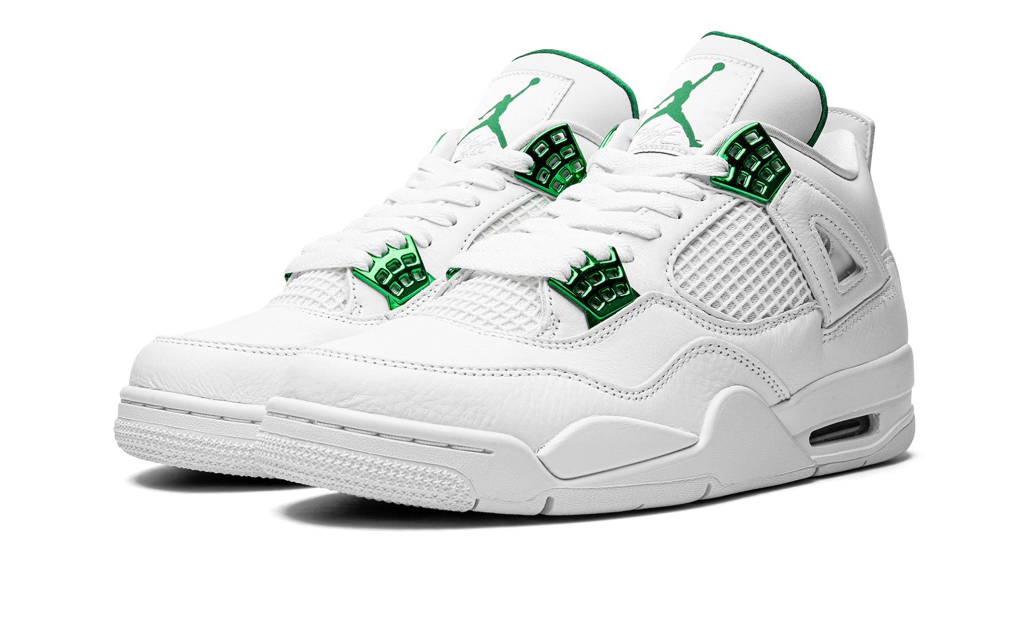 Air Jordan 4 Retro ''METALLIC GREEN''