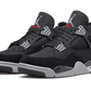 Air Jordan 4 Retro ''BLACK CANVAS''